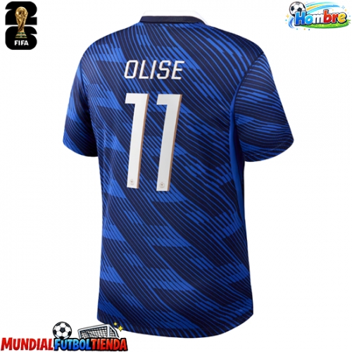 Camiseta Francia Michael Olise #11 Primera Equipación Replica Mundial 2026 mangas cortas